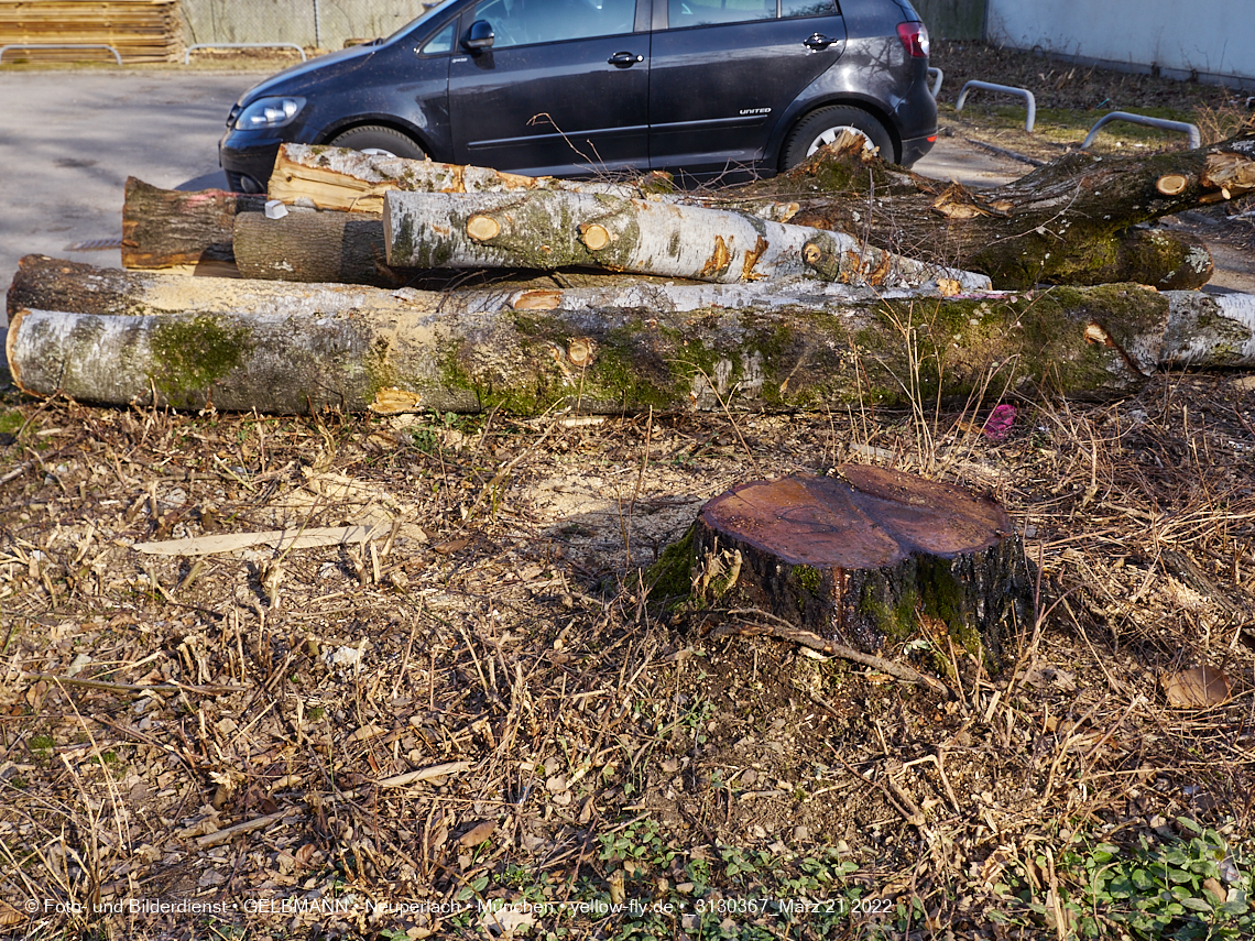 21.03.2022 - Baustelle am Haus für Kinder in Neuperlach